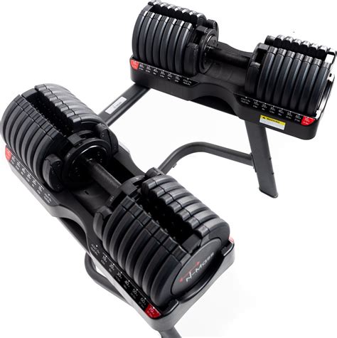 Set verstelbare dumbbells en weerstandsbanden