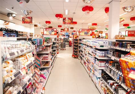 Kruidvat winkel met babyproducten