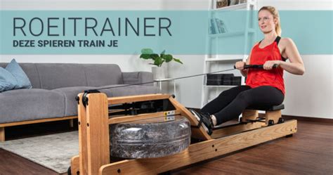 Spiergroepen getraind met roeitrainer