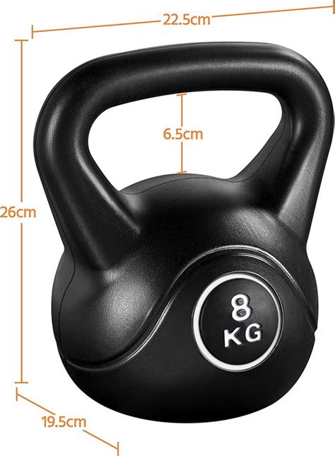 Vergelijking van kettlebell gewichten