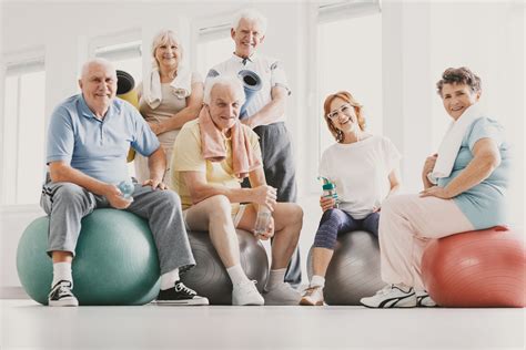 Senioren die sporten