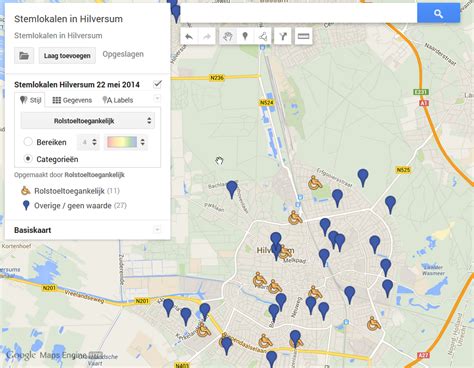 Kaart met locaties voor bootcamp in Utrecht
