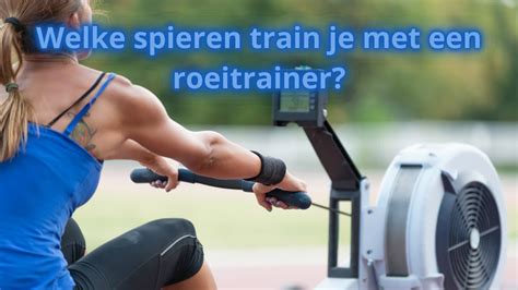Infographic met de spieren die worden getraind op een crosstrainer