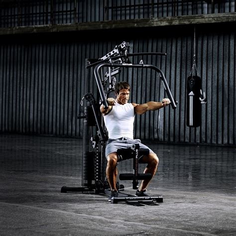 Verschillende kabeloefeningen met Kettler Multigym Plus