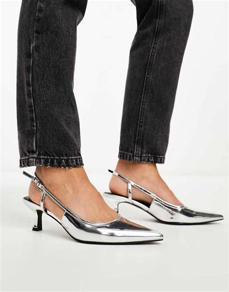 Dune Casanna Slingback Hakken met Brede Pasvorm