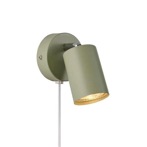 Moderne groene Nordlux Explore wandlamp