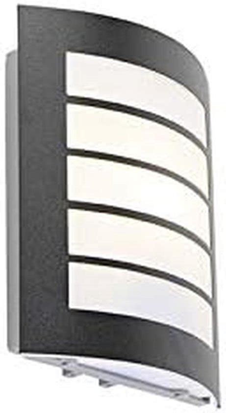 Moderne, ronde, mat zwarte buitenwandlamp met IP44-classificatie