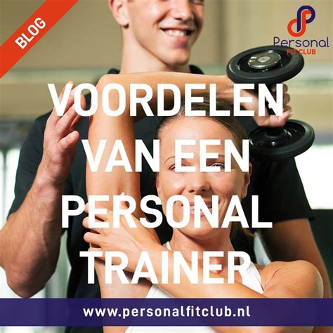 Infographic over de voordelen van een personal trainer