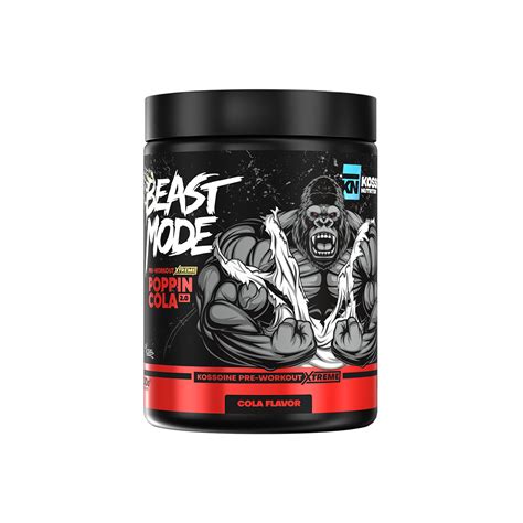 Ingrediënten van Poppin Cola Extreme pre workout