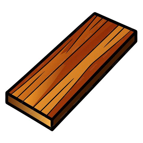 Illustratie van verschillende plank variaties