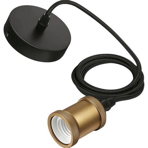 Gouden E27 lampfitting