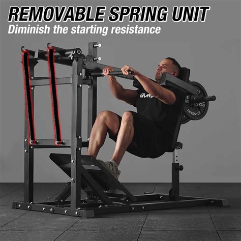Pendulum Squat Machine in actie