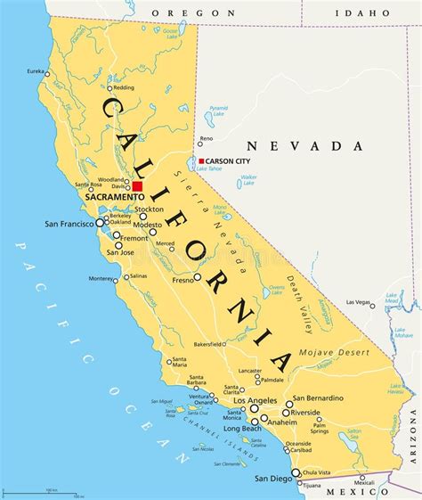Kaart van Silverado, Californië met mogelijke trainingslocaties