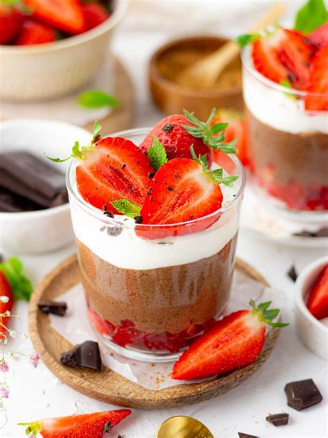 Gezonde chocolademousse