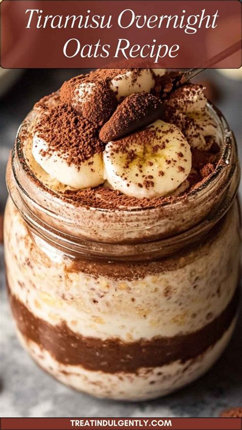Tiramisu overnight oats