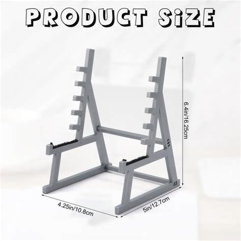 Illustratie van een squat rack met barbell