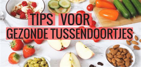Voorbeelden van gezonde tussendoortjes voor voetballers