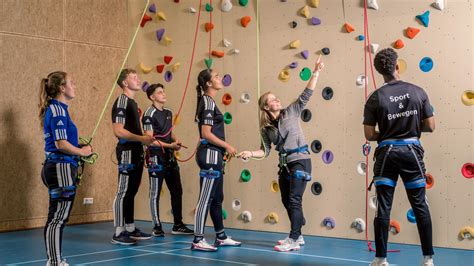Studenten die sporten