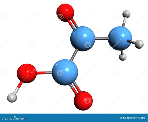 Illustratie van de chemische structuur van creatine