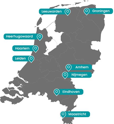Kaart: CrossFit locaties in Nederland