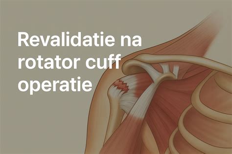 Revalidatie schouder na operatie