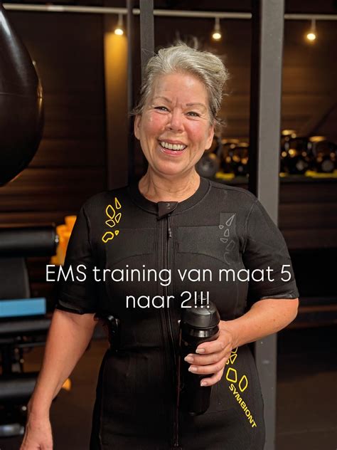 Illustratie van EMS-training