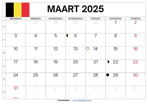 kalender met data