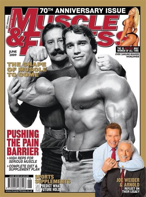 Joe Weider met Arnold Schwarzenegger