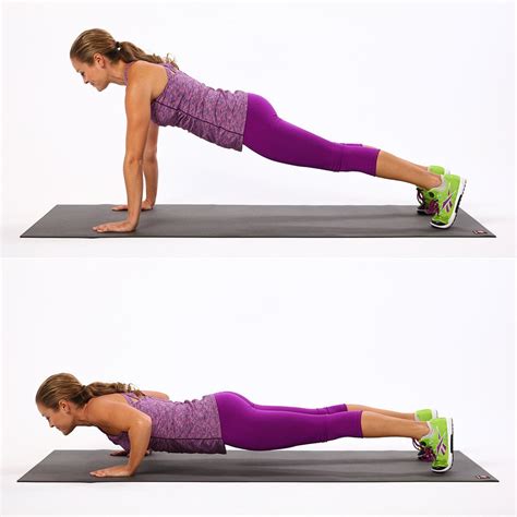 Personen die push-ups doen