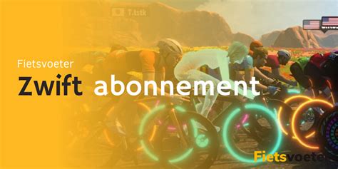 Grafiek met de kosten van een Zwift abonnement