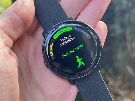 Polar Ignite FitSpark interface