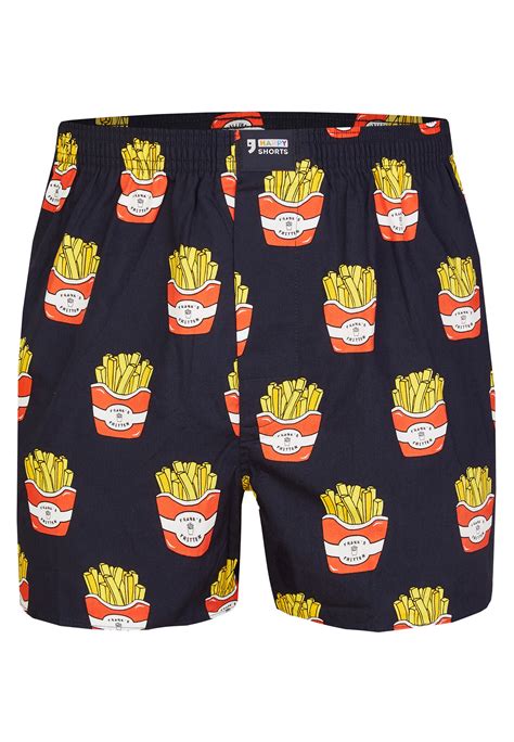 Collage van diverse prints en kleuren wijde boxershorts