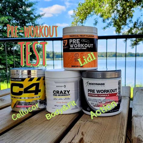 Vergelijking van doseringen in populaire pre-workouts