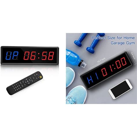 Fitness training met interval timer