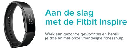 Fitbit apparaat met trainingsapp