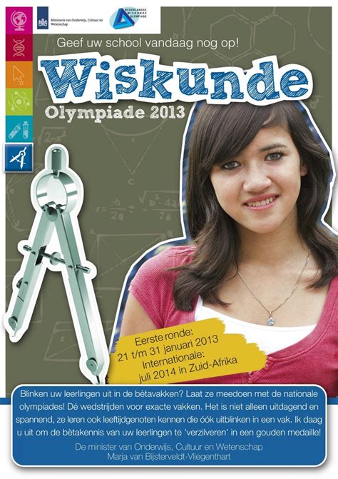Infographic over de Nederlandse Wiskunde Olympiade