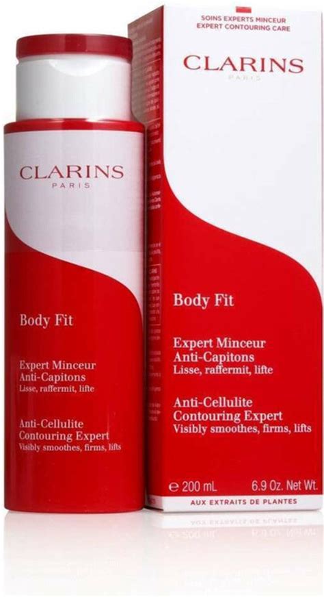 Grafiek die de werking van Clarins Body Fit op cellulite illustreert