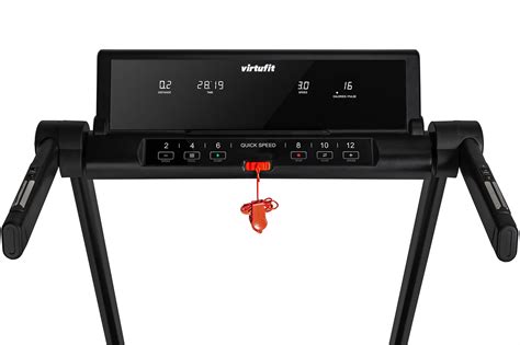 Afmetingen van de VirtuFit Run Fit Foldable in opgevouwen staat