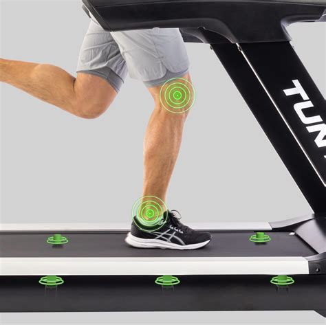 Anatomie van een loopband met focus op demping