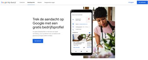 Voorbeeld Google Mijn Bedrijf pagina