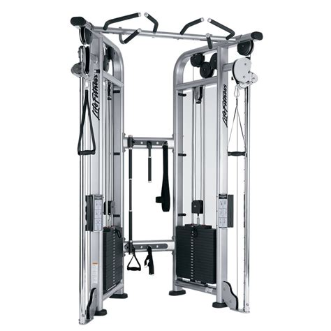 Life Fitness Dual Adjustable Pulley in actie