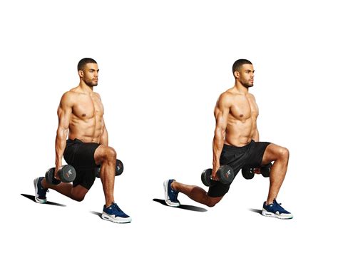 Dumbbell Lunges