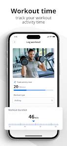 Interface van de FitFast app met een gepersonaliseerd vastenplan
