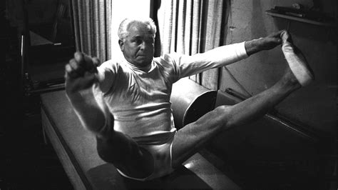 Joseph Pilates in actie