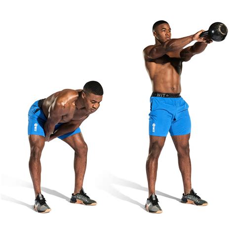 Kettlebell swing beweging