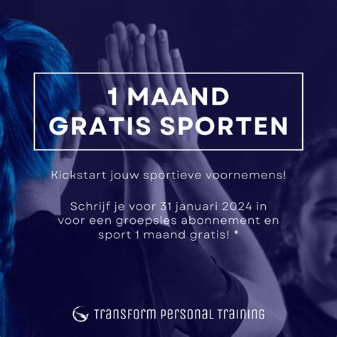 Gratis proefles sporten