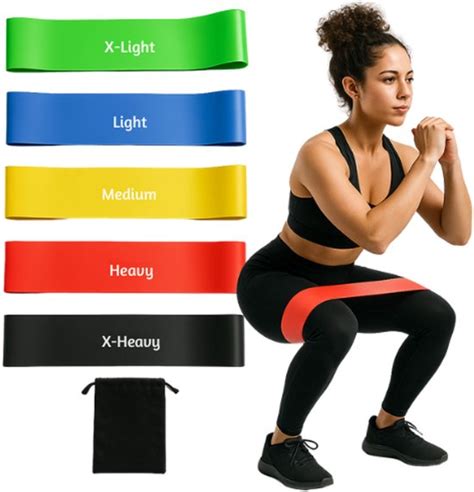 Uitleg over de weerstandsniveaus van fitness elastieken