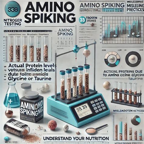 Diagram dat amino spiking illustreert