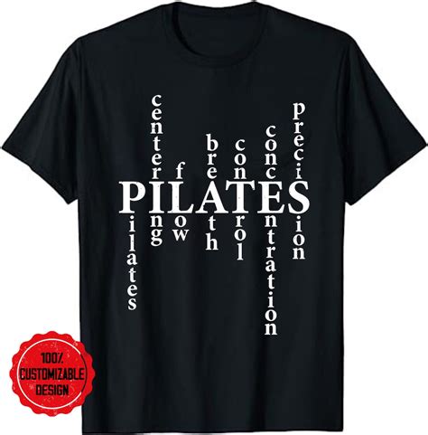 Vergelijkingstabel pilates shirts