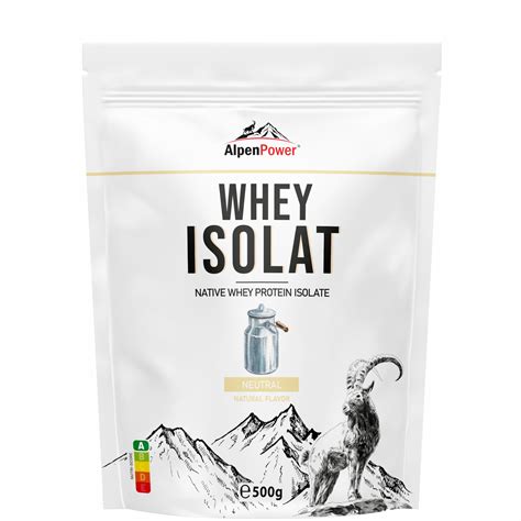 Bereiding shake Alpenpower Whey Isolaat